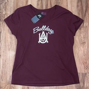 Alabama A&M Bulldogs V-Neck NWT